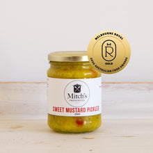 Load image into Gallery viewer, Sweet Mustard Pickles