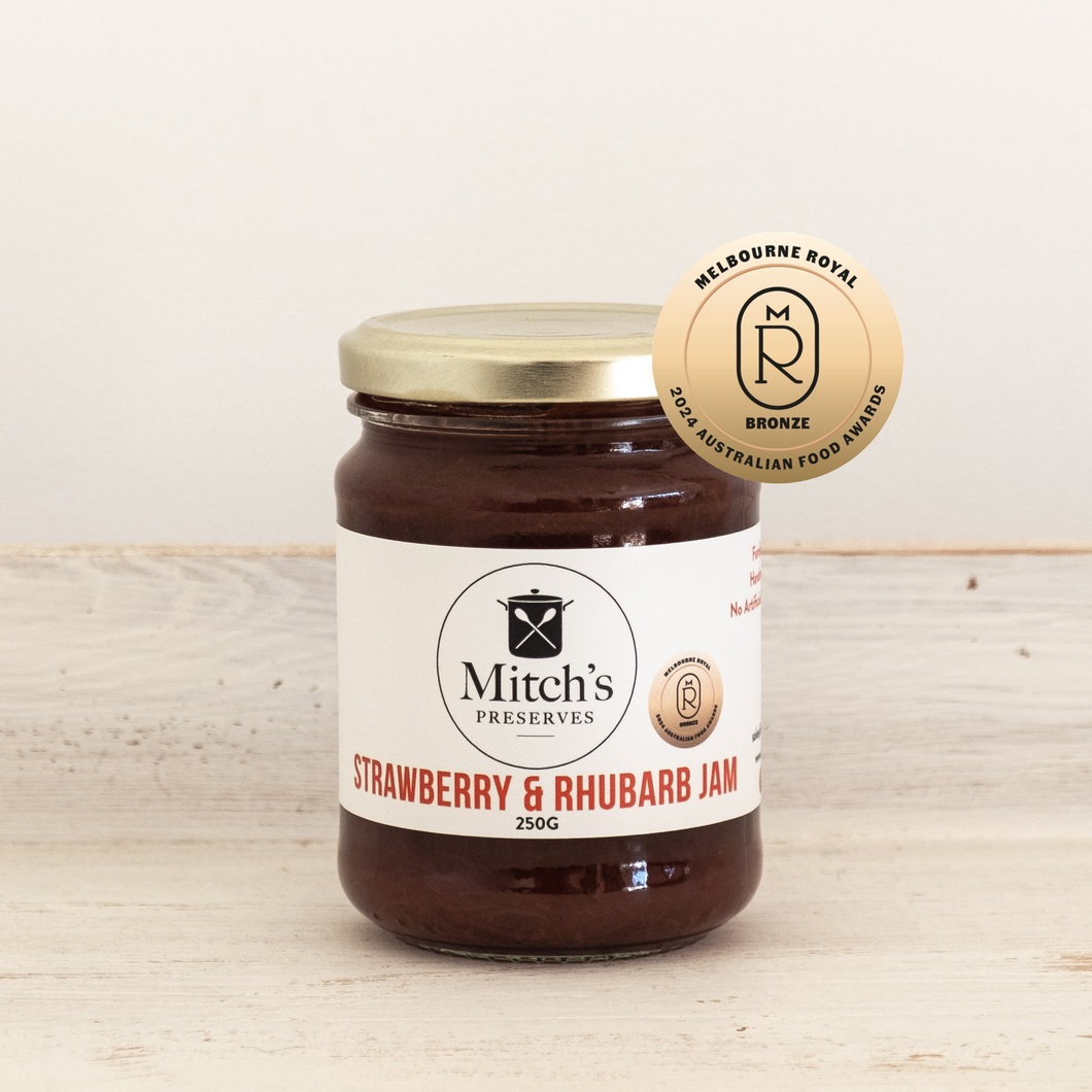 Strawberry & Rhubarb Jam